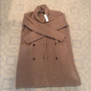 NWT JCrew  sweater coat
